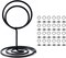 26 PCS Place Card Holders – Metal Wire Table Number & Photo Holders for Wedding, Party & Table Centerpieces